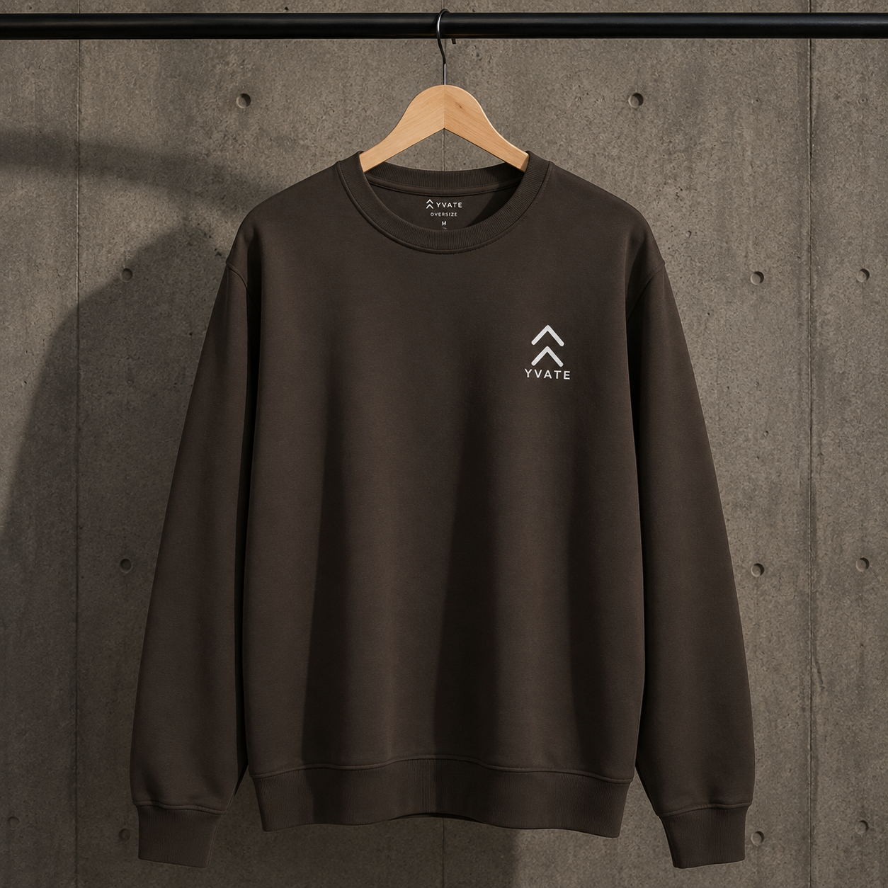 YVATE Oversized Crewneck
