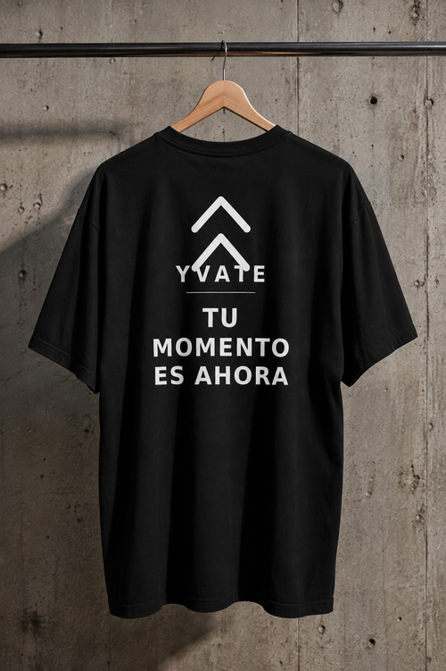 Camiseta oversize con efecto desgastado