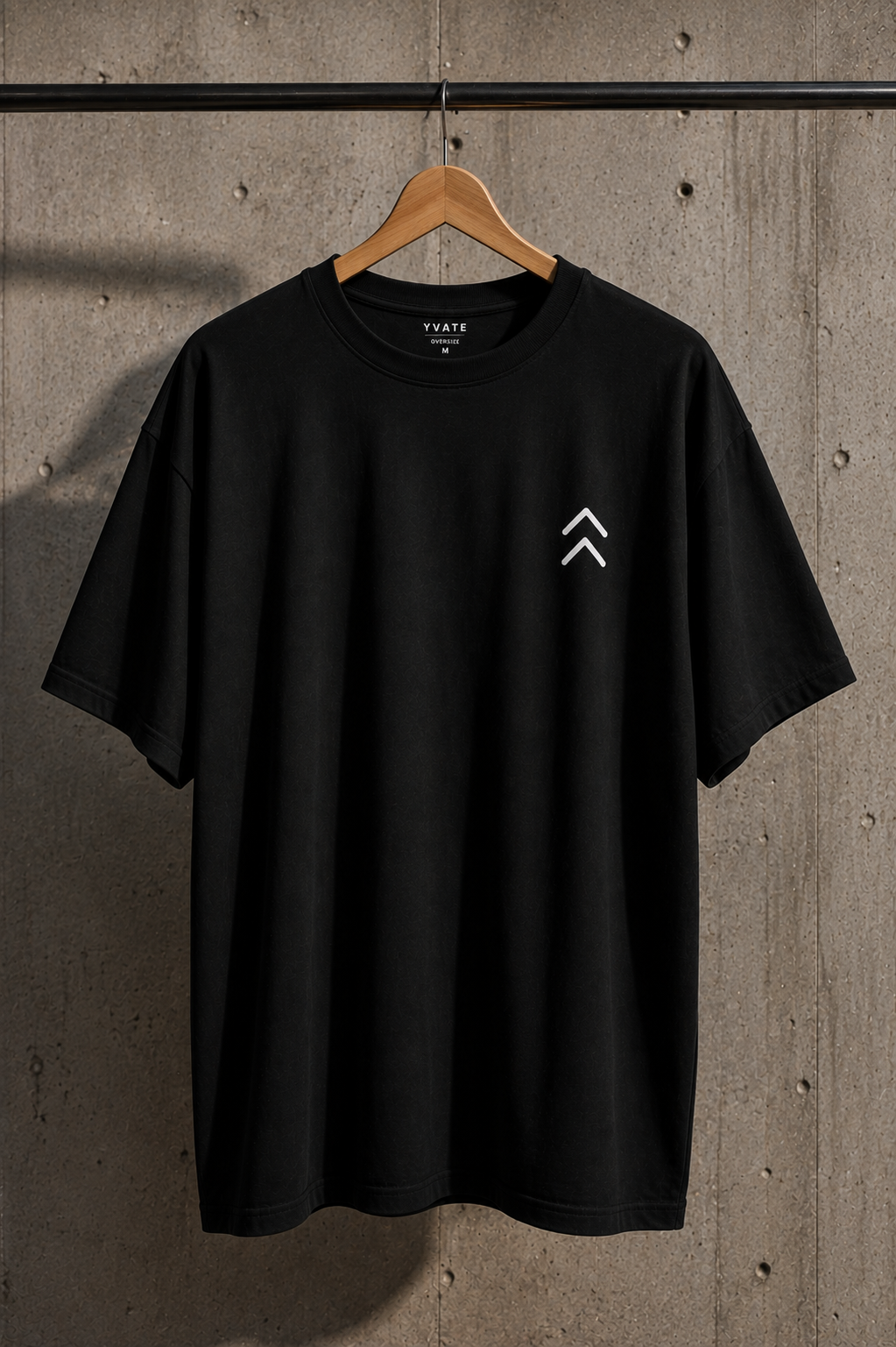 Camiseta oversize con efecto desgastado